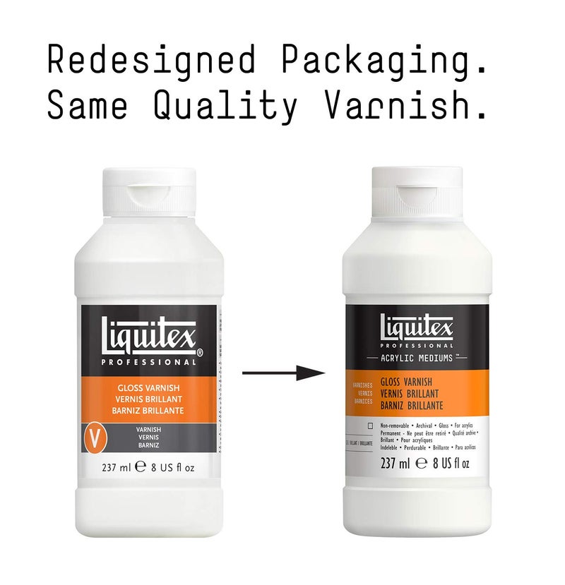 Liquitex ورنيش لقيتكس الاحترافي اللامع، 237 مل (8 أونص)  - Image 2
